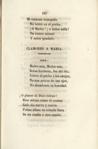 Clamores a Maria