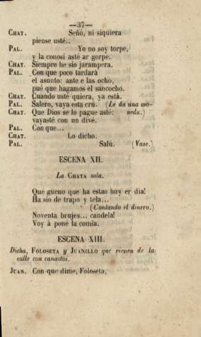 Escena XII. Escena XIII