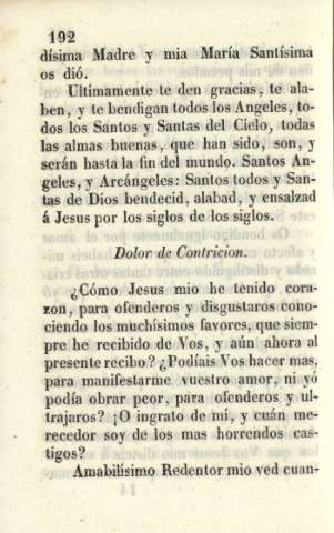 Dolor de contrición