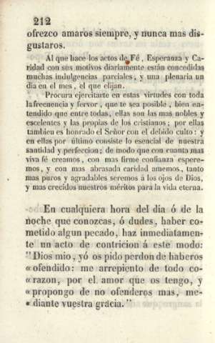 Al que hace los actos de Fé, esperanza y Caridad ...