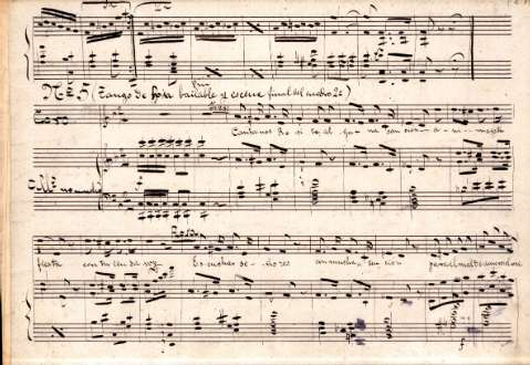 Nº 5 (Tango de Rosa bailabe y escena final del cuadro 2º)