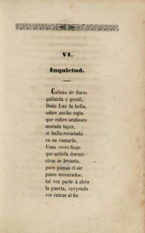 VI. Inquietud