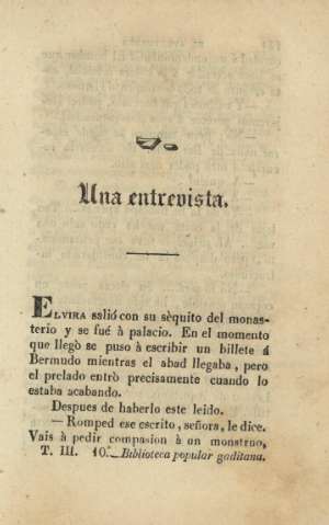7. Una entrevista