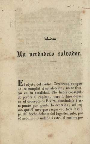 9. Un verdadero salvador