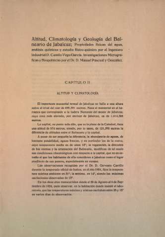 Capítulo II