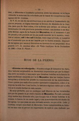 Ecos de la prensa