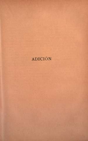 Adición