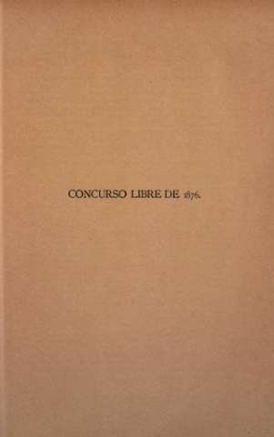 Concurso libre de 1876
