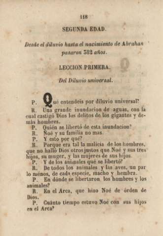Segunda edad. Desde el diluvio hasta el nacimiento de Abrahan pasaron 382 años