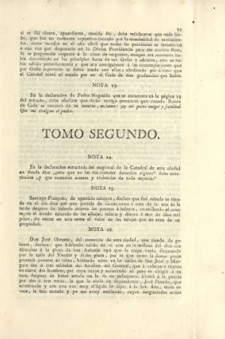 Tomo segundo