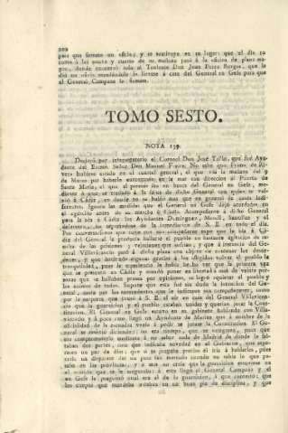 Tomo sesto