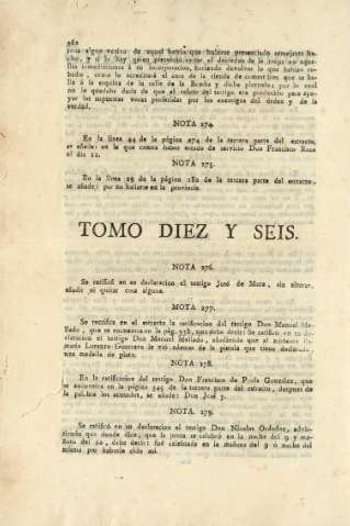 Tomo diez y seis