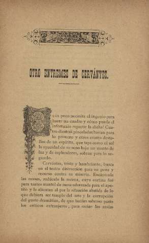 Otro entremes de Cervántes