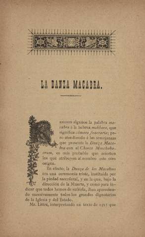 La danza macabra