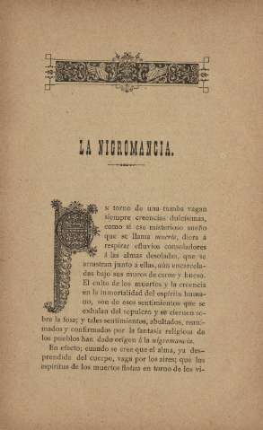 La nigromancia