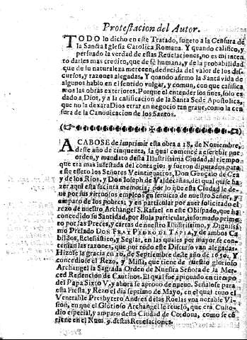 Protestacion del autor