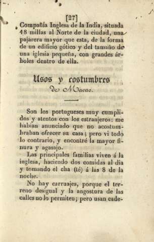 Usos y costumbres de Macao