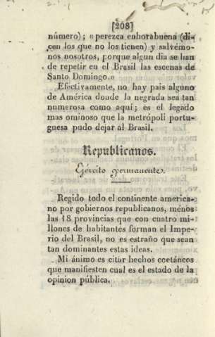 Republicanos. Ejército permanente