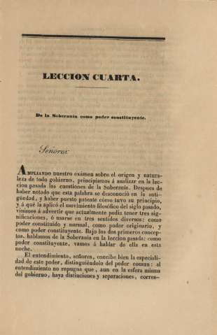 Leccion cuarta
