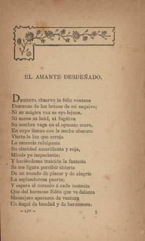 El amante desdeñado
