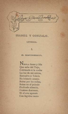 Isabel y Gonzalo