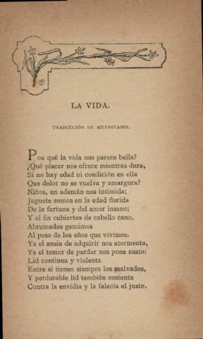 La vida