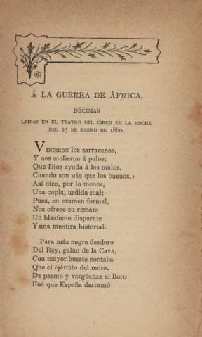 Á la guerra de África