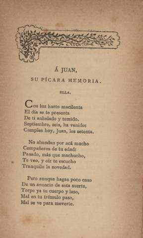 Á Juan, su pícara memoria 