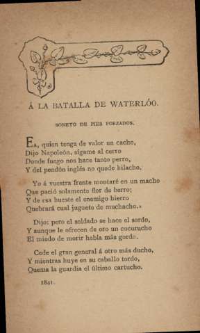 Á la batalla de Waterlóo