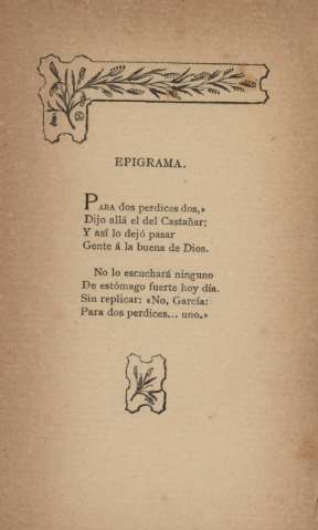 Epigrama