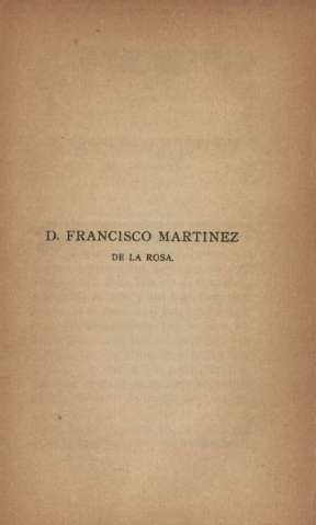 D. Francisco Martinez de la Rosa