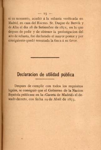 Declaración de utilidad pública