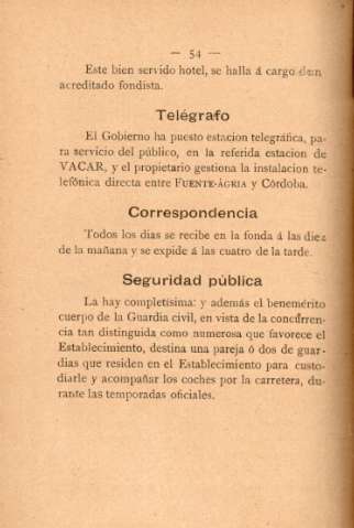 Telégrafo - Correspondencia - Seguridad pública