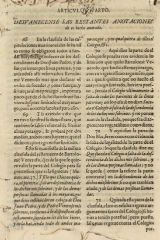 Articulo cuarto. Desvanecense las restantes anotaciones de el hecho anotado