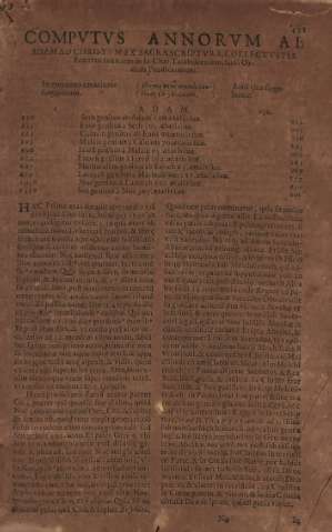 Computus annorum ab Adam ad Christum ex sacra scriptura ...