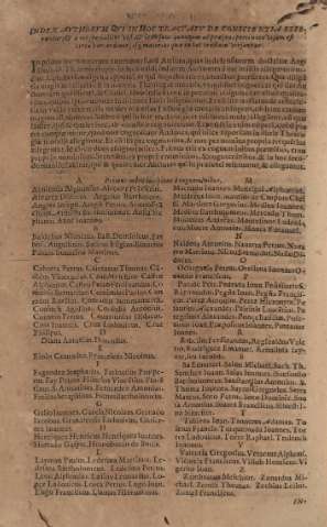 Index authorum qui in hoc tractatu de conscientia referuntur ...