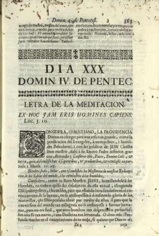 Dia XXX. Domin IV de Pentec.
