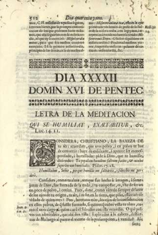 Dia XXXXII. Domin. XVI de Pentec.