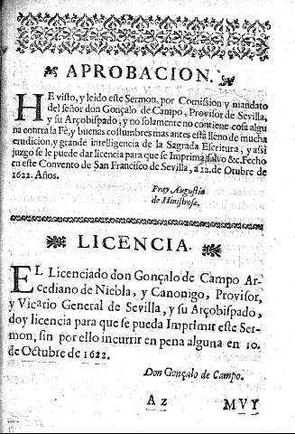 Aprobacion. Licencia