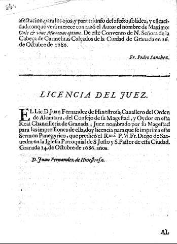 Licencia del Juez