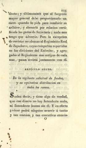 Artículo sexto. De la vigilante solicitud de fondos, y su equitativa distribucion en tosdos los ramos