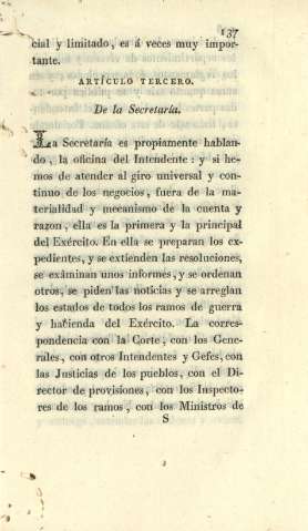 Artículo tercero. De la secretaría