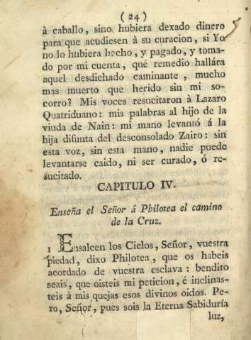 Capitulo IV. Enseña el Señor á Philotea el camino de la Cruz