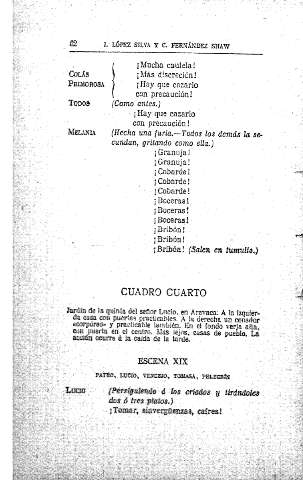 Cuadro cuarto