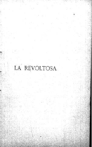 La revoltosa
