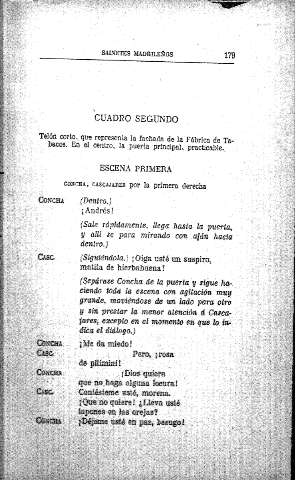 Cuadro segundo