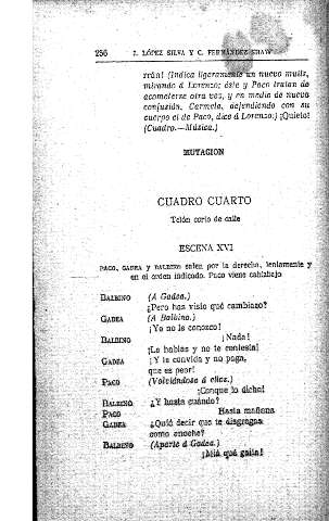 Cuadro cuarto