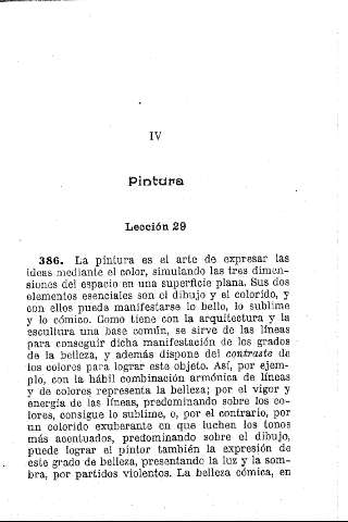 IV. Pintura