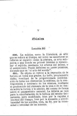 V. Música