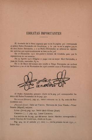 Erratas importantes